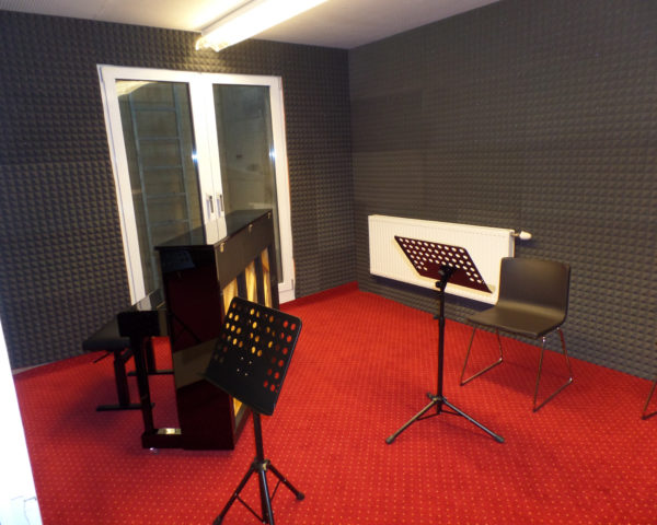 music practice room