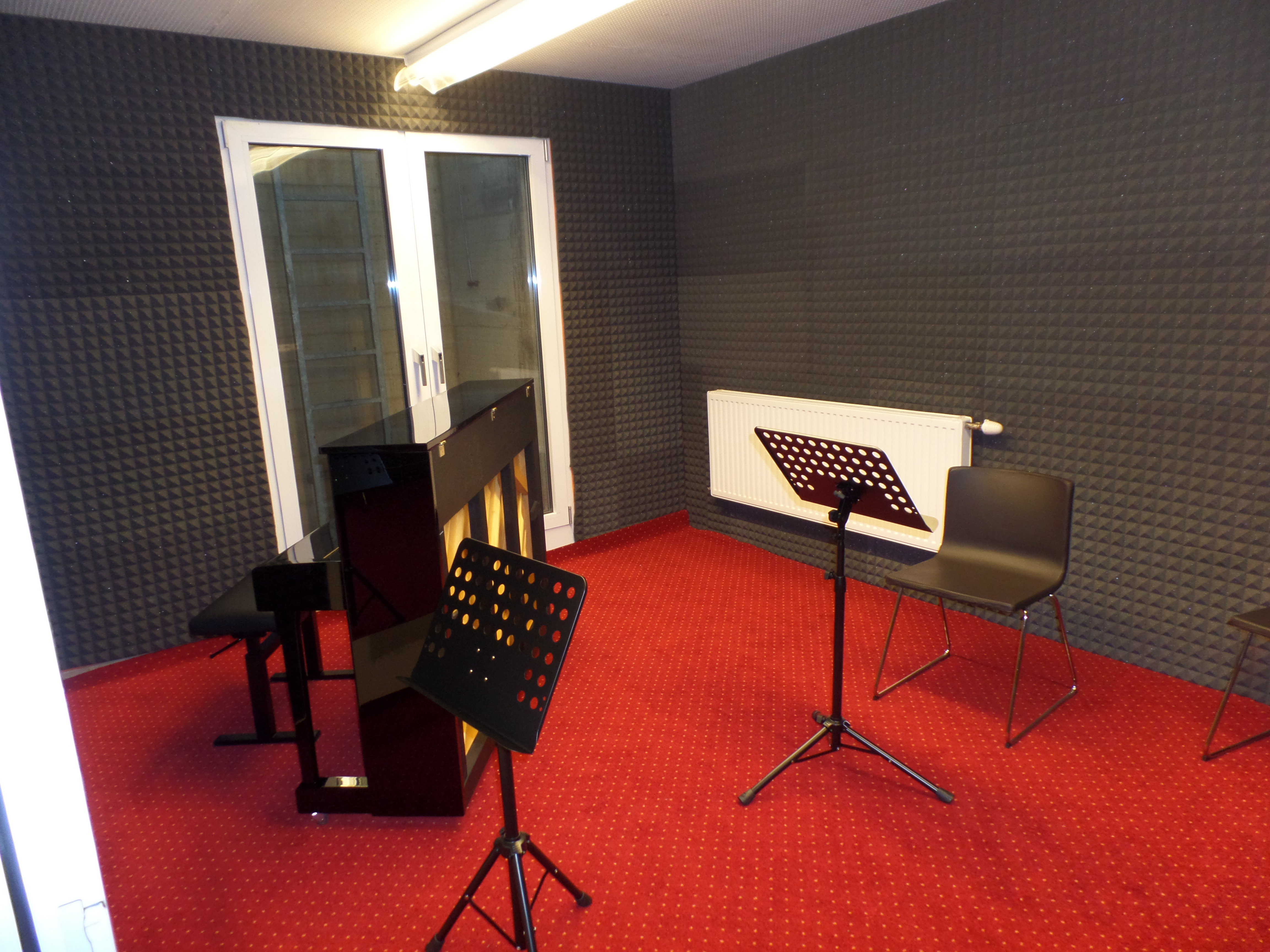 music practice room