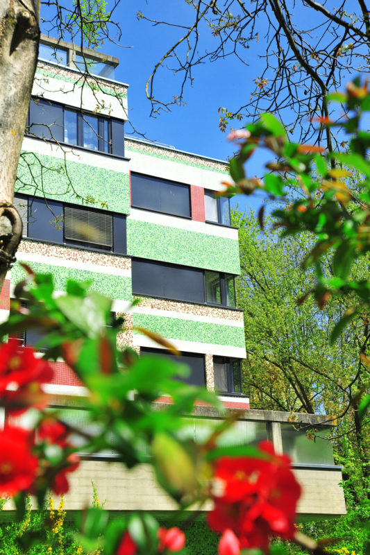 dormitory outside view